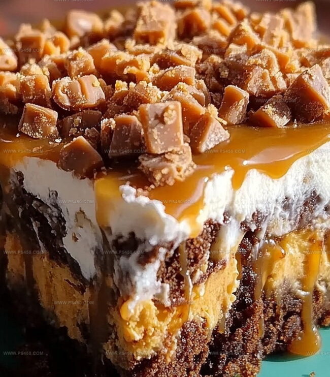 Steps To Make Butterfinger Candy Bar Poke Cake