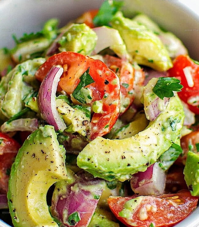 How To Make Tomato Avocado Salad In Minutes