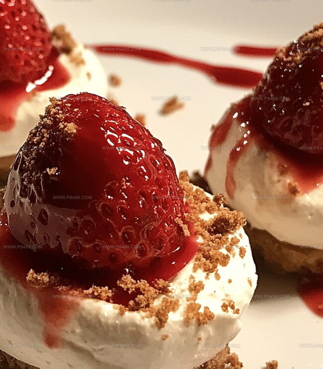 Instructions for Making Deviled Cheesecake Strawberries