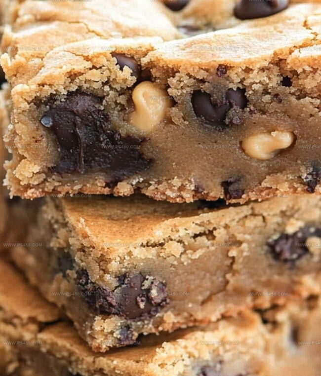 How To Make Gooey Peanut Butter Chocolate Chip Cookie Bars