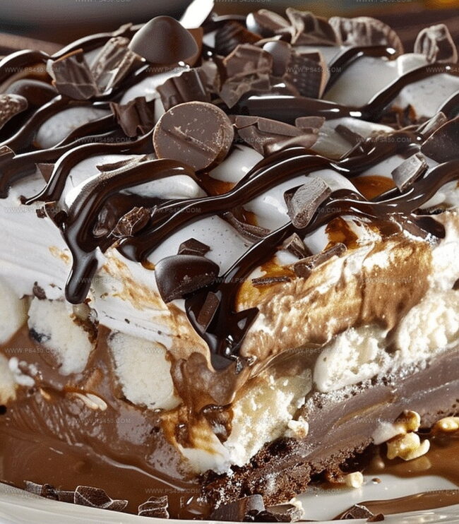 How to Layer a, Chocolatey Hot Chocolate Lasagna