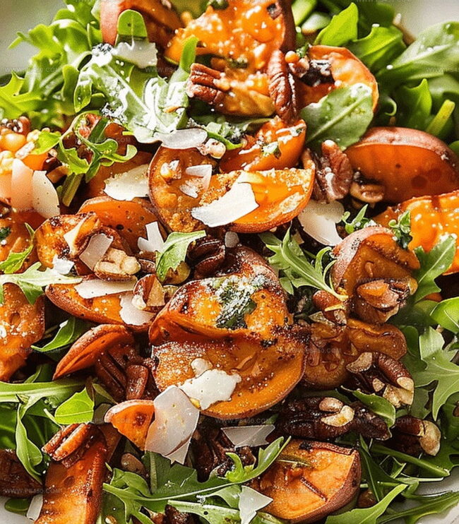 How to Assemble Roasted Sweet Potato Salad with Zing