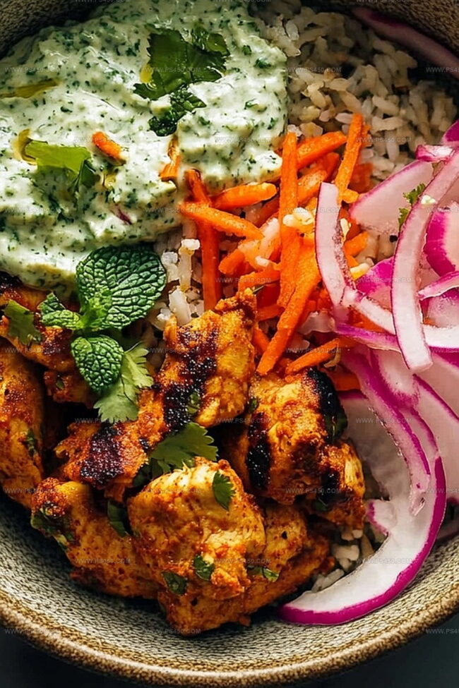 Why Crispy Chicken Tikka Bowls With Mint Sauce Are Packed With Flavor