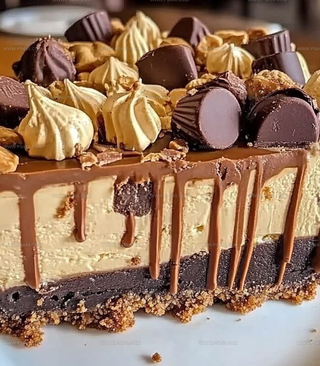 Steps To Make Reeses Peanut Butter Cup Cheesecake Recipe