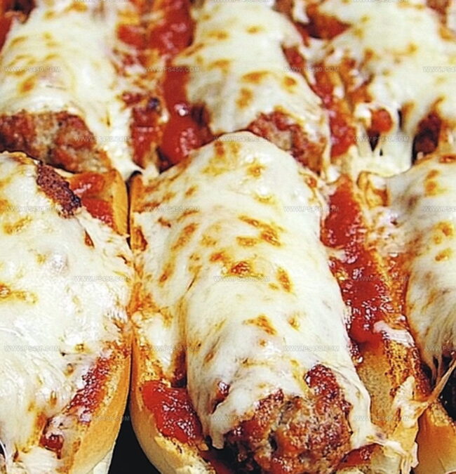 Steps To Make Oven Baked Meatball Sandwiches