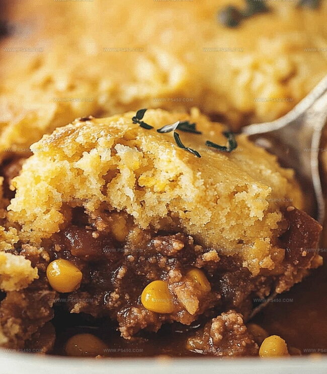 Cooking Steps for Cowboy Cornbread Casserole