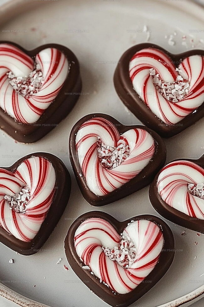 Why Candy Cane Chocolate Hearts Are Perfect For Holidays