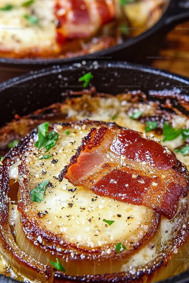 Why Creamy Asiago Bacon Wrapped Roasted Onions Are So Flavorful