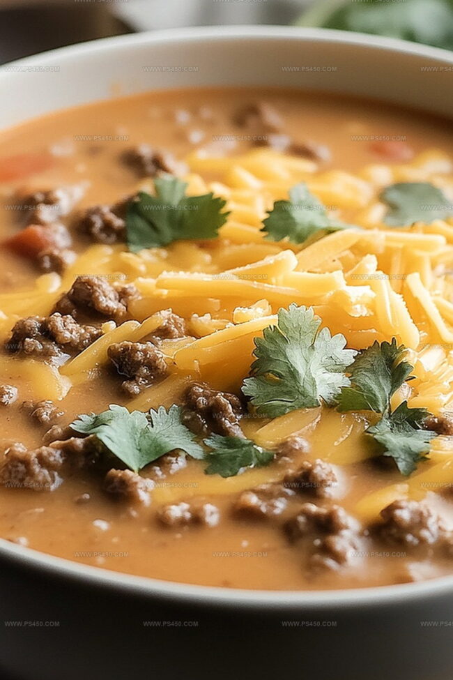 Why Creamy Cheesy Ground Beef Taco Soup Recipe Is So Satisfying
