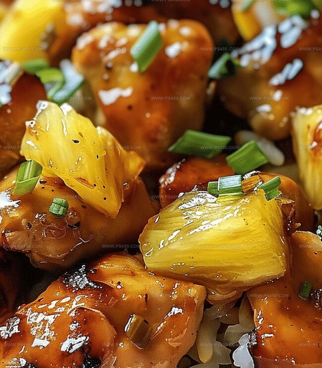 Instructions for Making Hawaiian Pineapple Chicken