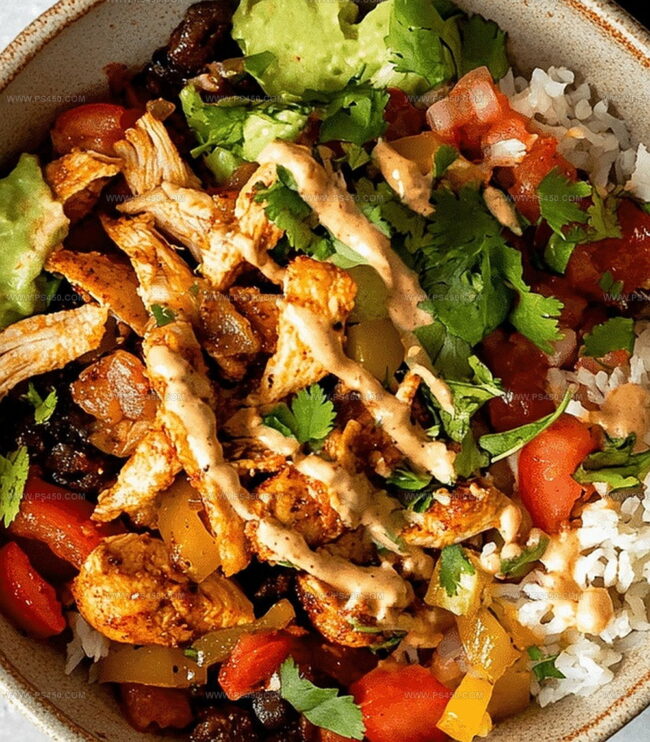 Make Your Chicken Fajita Bowl in Simple Steps