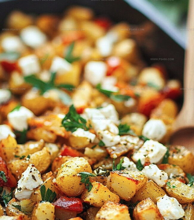 Steps To Bake Greek Roasted Potatoes