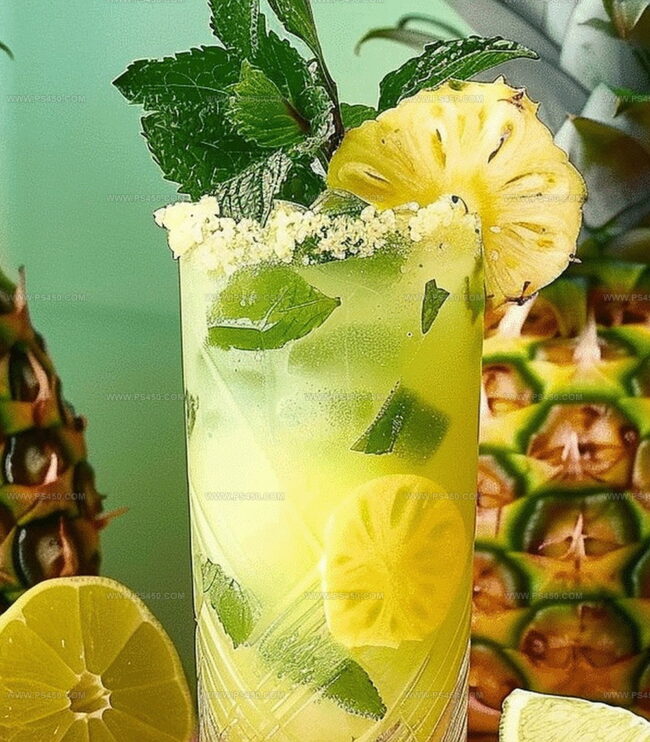 How to Craft a Mojito Tropical à l’Ananas That Refreshes