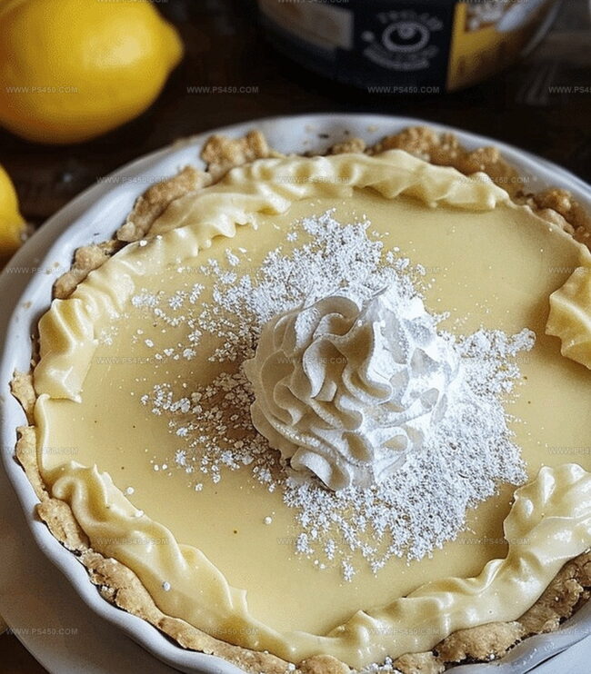 How to Make Lemon Pie Without Turning on the Oven