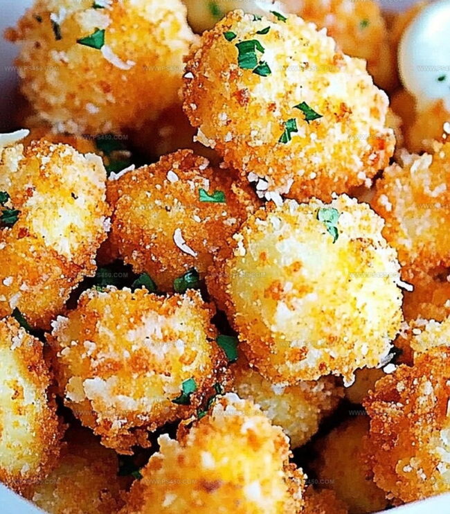 Steps To Make Crispy Parmesan Cauliflower Bites