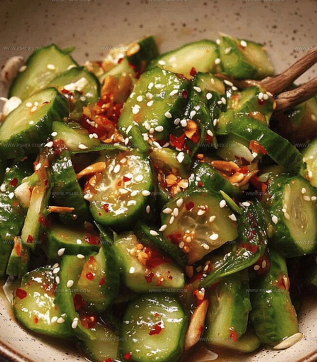 How To Toss Together Spicy Cucumber Salad In Minutes