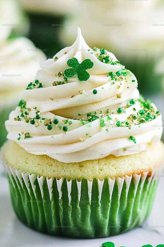 Why Boozy Shamrock Shake Cupcakes Add Extra Cheer