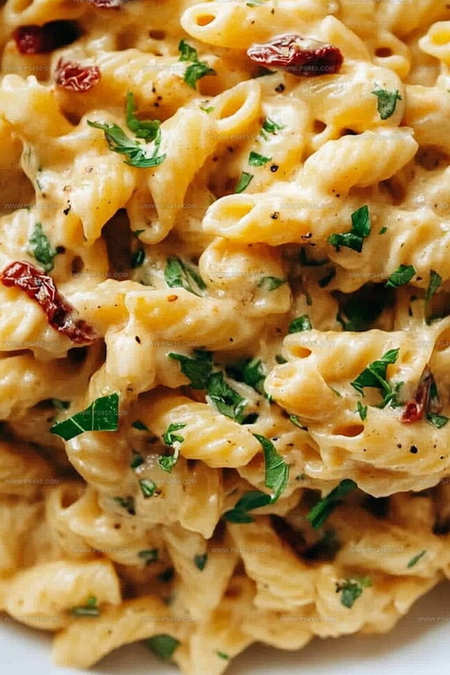 Why Creamy Garlic Sun-Dried Tomato Pasta Feels Fancy And Fast