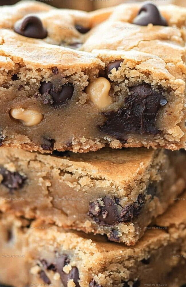 Why Gooey Peanut Butter Chocolate Chip Cookie Bars Taste So Rich