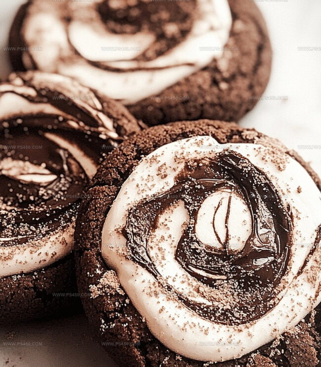 How to Make Chocolate Marshmallow Swirl Cookies