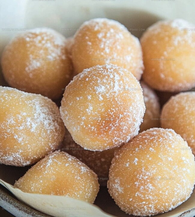Steps For Making Portuguese Doughnuts (Malasadas)
