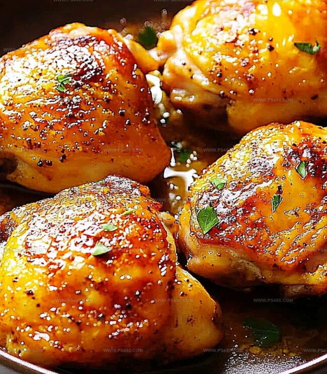 Easy Steps To Make Baked Chicken Thighs Recipe