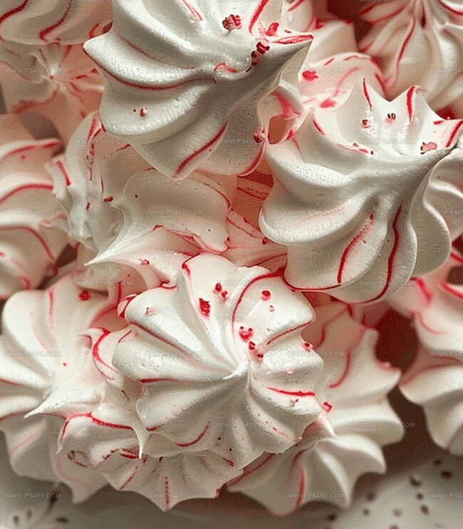 How to Make Light and Airy Mini Peppermint Meringue Cookies