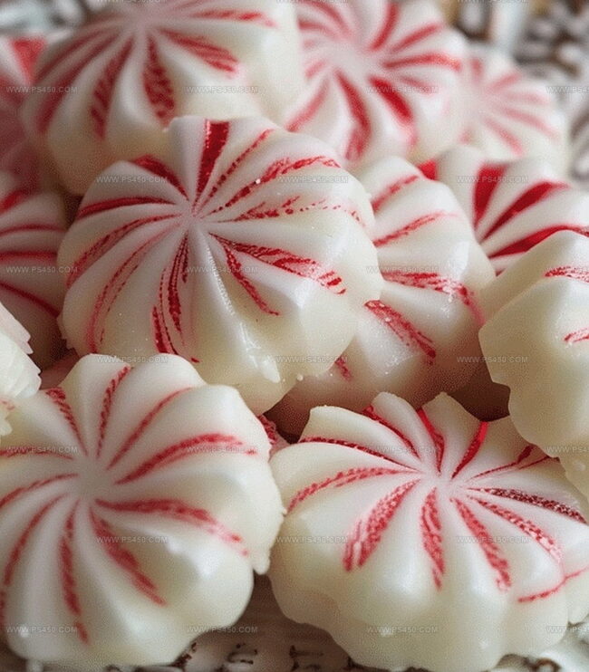 Instructions to Create Christmas Peppermints