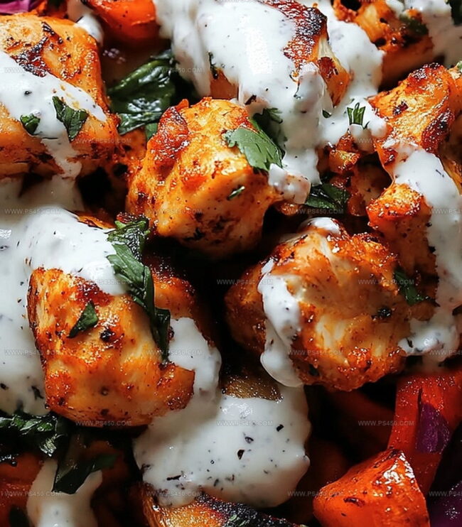 Steps To Make Healthy Spicy Chicken And Roasted Vegetable Bowls