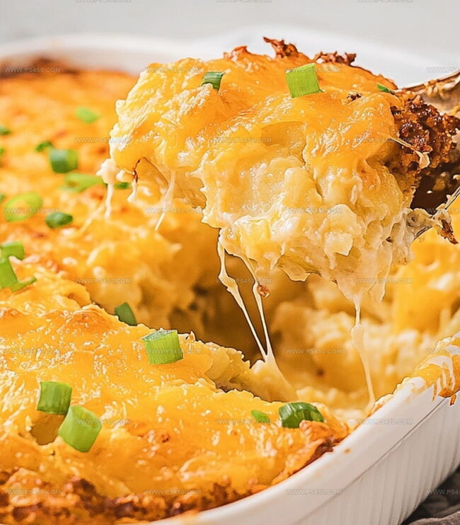 Simple Steps For Cheesy Potato Casserole