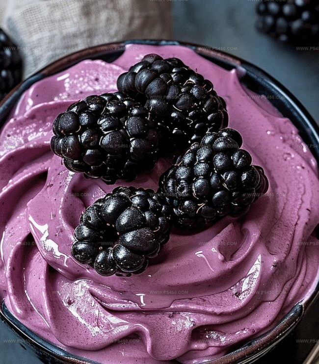 How to Create a Smooth Blackberry Mousse