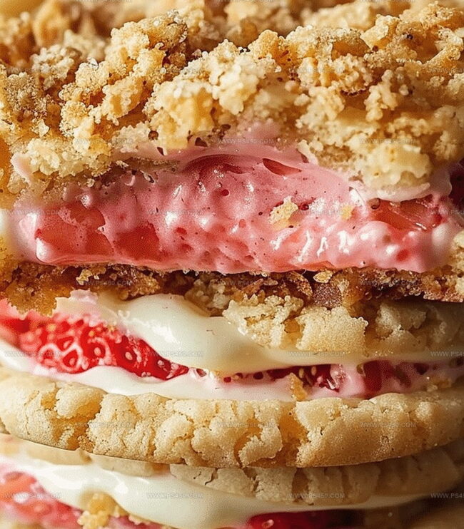 How to Make Strawberry Crunch Cheesecake Stuffed Cookies