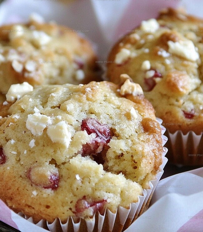 Steps To Bake Soft Rhubarb Muffins