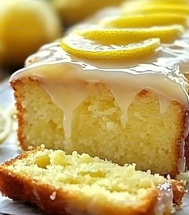 Steps To Bake Lemon Glaze Cake Recipe With Ease