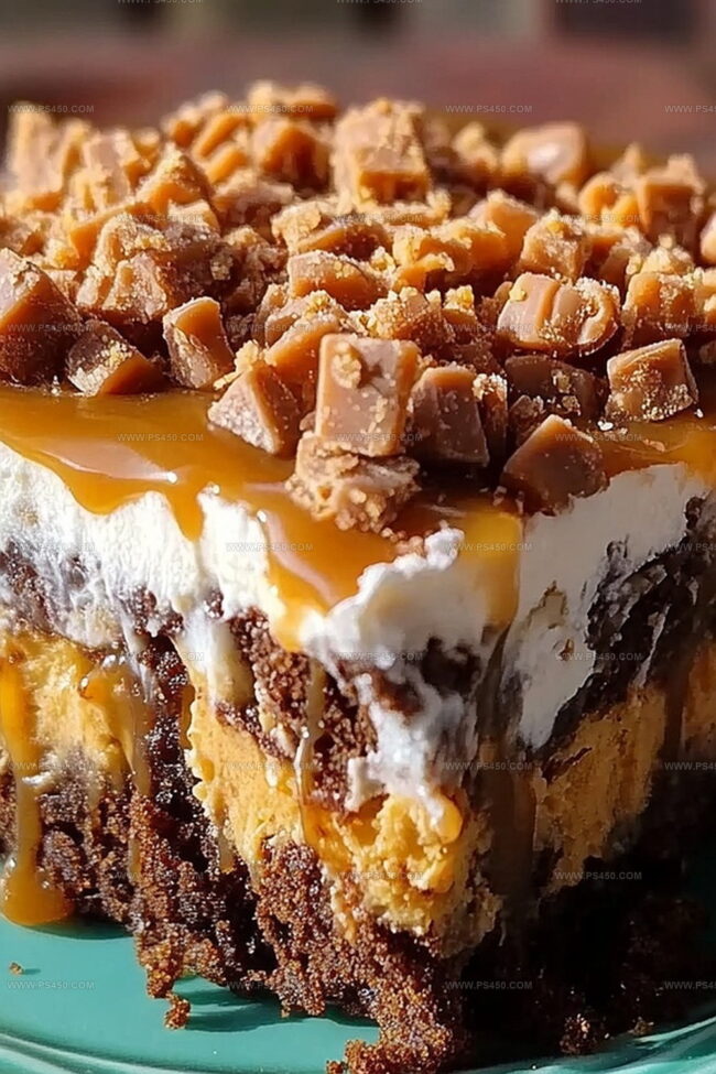 Why Butterfinger Candy Bar Poke Cake Is Loaded With Fun