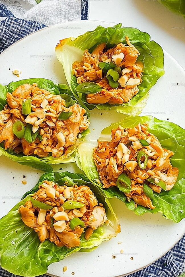 Why Low Carb Thai Chicken Lettuce Wraps Are A Light Favorite