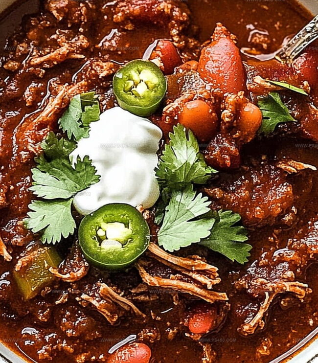 Step-By-Step For Smoked Pulled Pork Chili