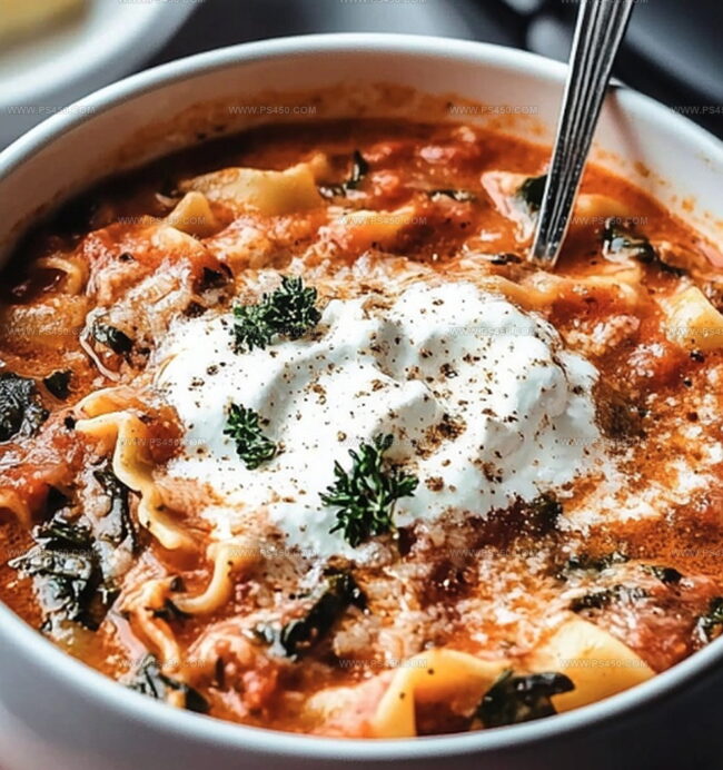 Steps To Cook Instant Pot Lasagna Soup