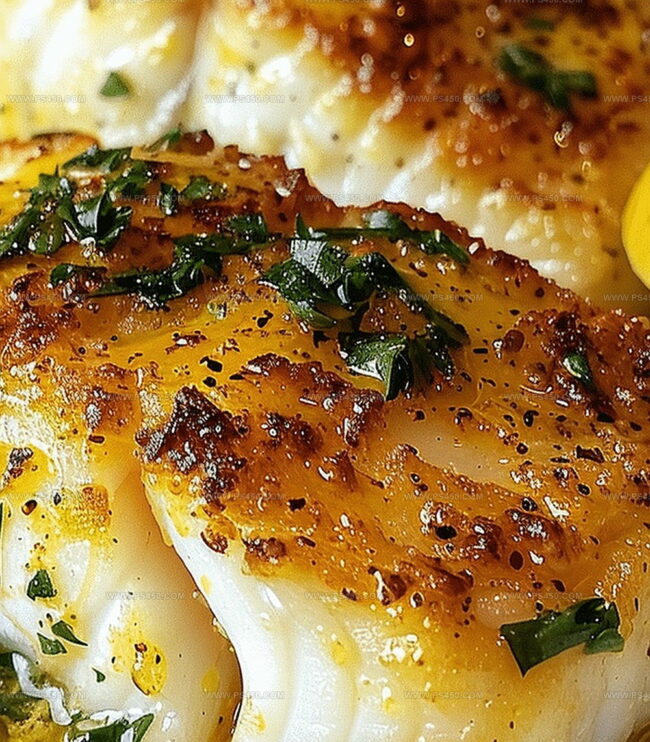 Instructions for Cooking Lemon Butter Baked Cod