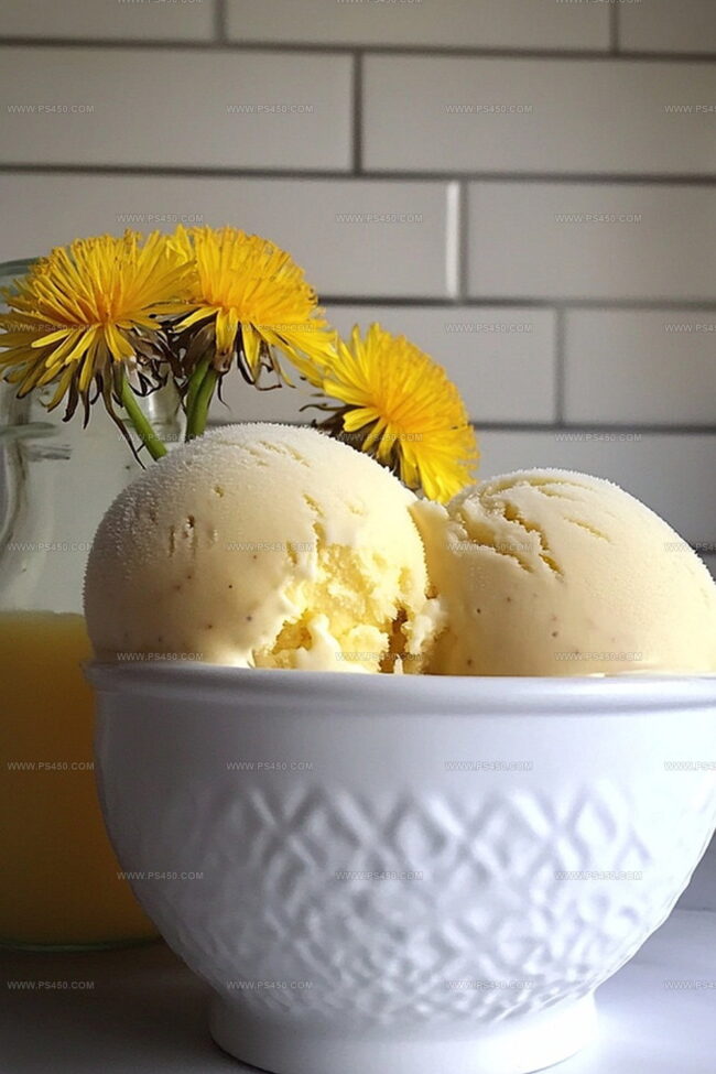Why Dandelion And Honey Ice Cream Is So Unique