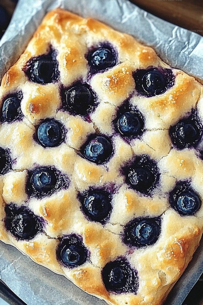 Why Sourdough Blueberry Lemon Focaccia Is A Sweet And Savory Treat