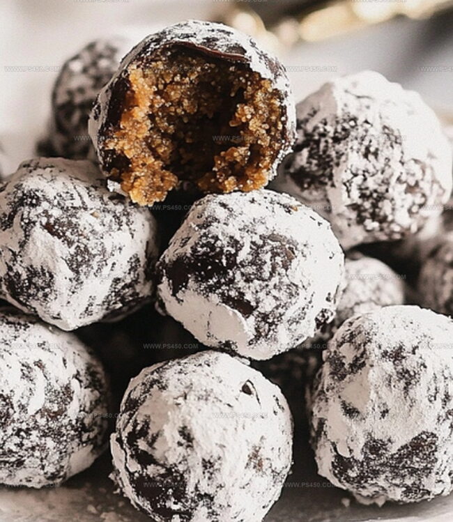Steps For Puppy Chow Chocolate Truffles