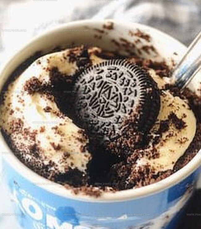 Easy Microwave Steps For Oreo Mug Cake