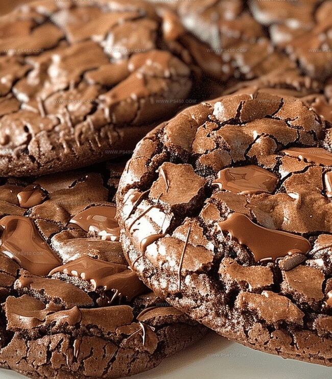 Steps to Make Fudgy Brownie Crinkle Cookies at Home
