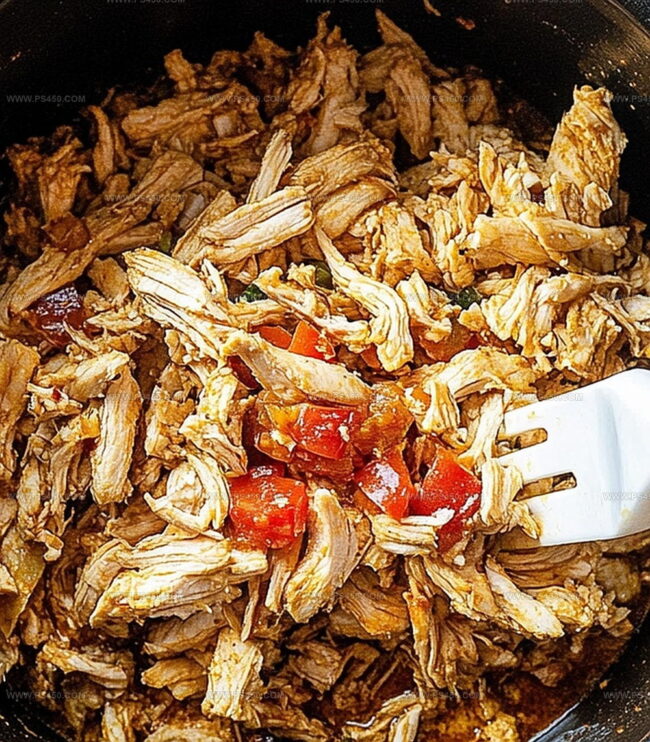 Steps To Make Slow Cooker Chicken Shawarma