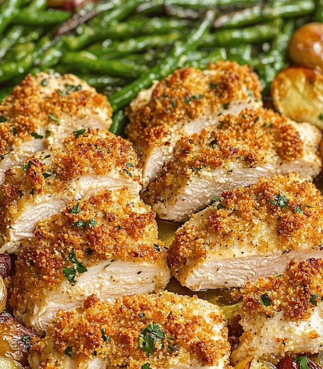 Your Method for Parmesan Crusted Chicken Sheet Pan Dinner