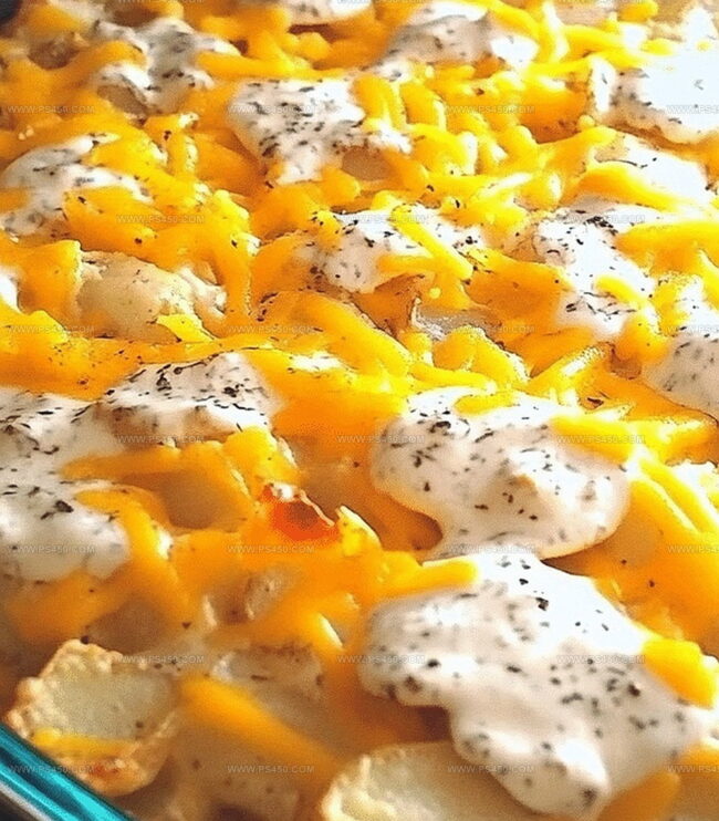 How to Make Ranch Potato Casserole