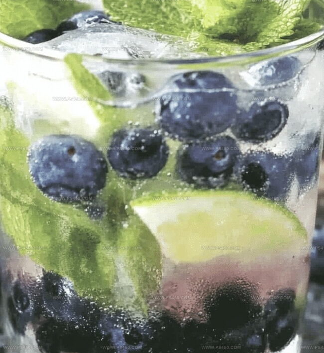 How To Mix Up Blueberry Mojitos