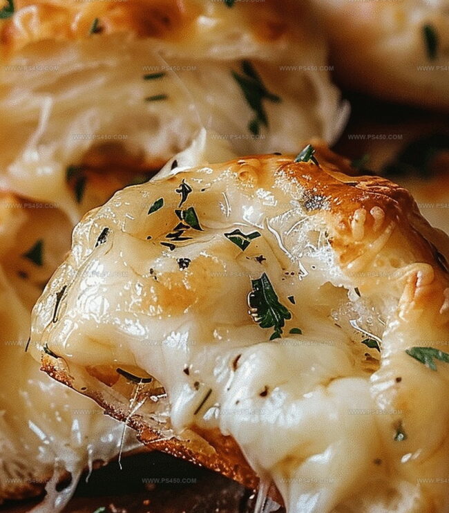 How to Bake Cheesy Stuffed Garlic Biscuits with Flavor Burst