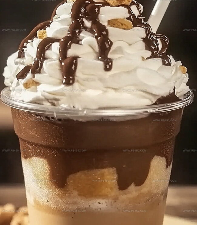 Steps To Blend Reeses Peanut Butter Frappuccino